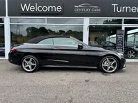 USED 2018 18 MERCEDES-BENZ C-CLASS 2.1 C220d AMG Line Cabriolet 2dr Diesel G-Tronic+ 4MATIC Euro 6 (s/s) (170 ps) A FINE EXAMPLE THROUGHOUT
