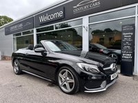USED 2018 18 MERCEDES-BENZ C-CLASS 2.1 C220d AMG Line Cabriolet 2dr Diesel G-Tronic+ 4MATIC Euro 6 (s/s) (170 ps) A FINE EXAMPLE THROUGHOUT