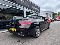 USED 2018 18 MERCEDES-BENZ C-CLASS 2.1 C220d AMG Line Cabriolet 2dr Diesel G-Tronic+ 4MATIC Euro 6 (s/s) (170 ps) A FINE EXAMPLE THROUGHOUT