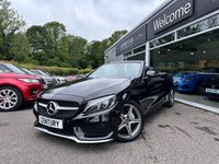 USED 2018 18 MERCEDES-BENZ C-CLASS 2.1 C220d AMG Line Cabriolet 2dr Diesel G-Tronic+ 4MATIC Euro 6 (s/s) (170 ps) A FINE EXAMPLE THROUGHOUT