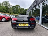 USED 2018 18 MERCEDES-BENZ C-CLASS 2.1 C220d AMG Line Cabriolet 2dr Diesel G-Tronic+ 4MATIC Euro 6 (s/s) (170 ps) A FINE EXAMPLE THROUGHOUT