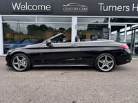 USED 2018 18 MERCEDES-BENZ C-CLASS 2.1 C220d AMG Line Cabriolet 2dr Diesel G-Tronic+ 4MATIC Euro 6 (s/s) (170 ps) A FINE EXAMPLE THROUGHOUT