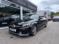 USED 2018 18 MERCEDES-BENZ C-CLASS 2.1 C220d AMG Line Cabriolet 2dr Diesel G-Tronic+ 4MATIC Euro 6 (s/s) (170 ps) A FINE EXAMPLE THROUGHOUT