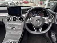 USED 2018 18 MERCEDES-BENZ C-CLASS 2.1 C220d AMG Line Cabriolet 2dr Diesel G-Tronic+ 4MATIC Euro 6 (s/s) (170 ps) A FINE EXAMPLE THROUGHOUT