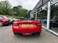 USED 2018 18 ABARTH 124 SPIDER 1.4 MultiAir Convertible 2dr Petrol Manual Euro 6 (170 ps) A STUNNING EXAMPLE IN EVERY ASPECT