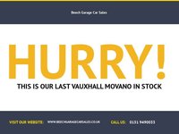 USED 2021 21 VAUXHALL MOVANO 2.3 CDTi 3500 BiTurbo Edition Panel Van 5dr Diesel Manual FWD L2 H2 Euro 6 (135 ps) 