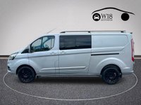 USED 2023 72 FORD TRANSIT CUSTOM 2.0 320 EcoBlue Limited Crew Van Double Cab 5dr Diesel Manual L2 H1 Euro 6 (s/s) (130 ps) 