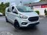 USED 2023 72 FORD TRANSIT CUSTOM 2.0 320 EcoBlue Limited Crew Van Double Cab 5dr Diesel Manual L2 H1 Euro 6 (s/s) (130 ps) 