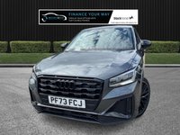 USED 2023 73 AUDI Q2 1.0 TFSI 30 Black Edition SUV 5dr Petrol Manual Euro 6 (s/s) (110 ps) HERE AT MOTOR SWITCH YOUR NEW MOTOR IS JUST A SWITCH AWAY WITH THIS AUDI Q2 TFSI 30 CLACK EDITION SUV 5DR 1.0 PETROL MANUAL EURO 6, WHICH COMES WITH A FULL 12 MONTHS NATIONWIDE WARRANTY AND ALSO COMES WITH A FULL 12 MONTHS MOT, THIS VEHICLE HAS 3 X SERVICE HISTORY STAMPS AND WILL BE FRESHLY SERVICED BEFORE IT LEAVES US TO BRING IT BACK UP TO DATE, WITH ONLY 1 FORMER KEEPER, FINANCE AVAILABLE FROM 9.9% APR, DELIVERY AVAILABLE, PART EX WELCOME, FULLY VALETED USING AUTO SMART PRODUCTS, HPI CLEAR