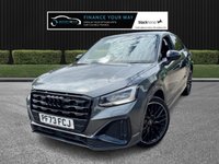 USED 2023 73 AUDI Q2 1.0 TFSI 30 Black Edition SUV 5dr Petrol Manual Euro 6 (s/s) (110 ps) HERE AT MOTOR SWITCH YOUR NEW MOTOR IS JUST A SWITCH AWAY WITH THIS AUDI Q2 TFSI 30 CLACK EDITION SUV 5DR 1.0 PETROL MANUAL EURO 6, WHICH COMES WITH A FULL 12 MONTHS NATIONWIDE WARRANTY AND ALSO COMES WITH A FULL 12 MONTHS MOT, THIS VEHICLE HAS 3 X SERVICE HISTORY STAMPS AND WILL BE FRESHLY SERVICED BEFORE IT LEAVES US TO BRING IT BACK UP TO DATE, WITH ONLY 1 FORMER KEEPER, FINANCE AVAILABLE FROM 9.9% APR, DELIVERY AVAILABLE, PART EX WELCOME, FULLY VALETED USING AUTO SMART PRODUCTS, HPI CLEAR