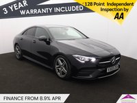 USED 2019 69 MERCEDES-BENZ CLA 1.3 CLA200 AMG Line (Premium) Coupe 4dr Petrol 7G-DCT Euro 6 (s/s) (163 ps) PARKING PACK | HEATED SEATS