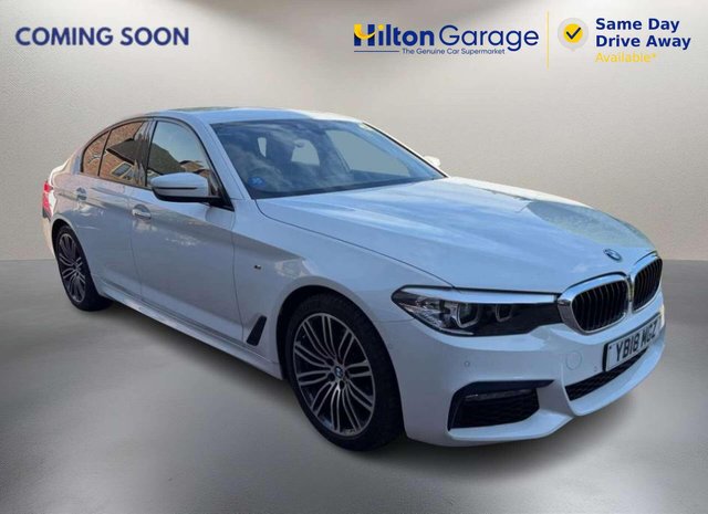 2018 18 BMW 5 SERIES 2.0 520d M Sport Auto 4dr CLICK+COLLECT / HOME DELIVERY