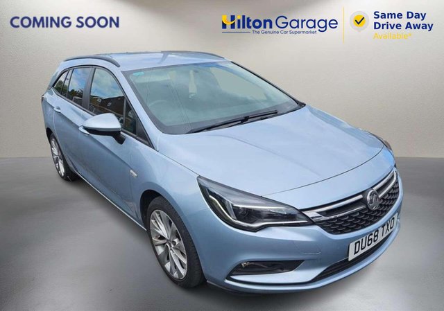 2018 68 VAUXHALL ASTRA 1.0 Astra Tech Line Nav ecoTec S/S 5dr CLICK+COLLECT / HOME DELIVERY