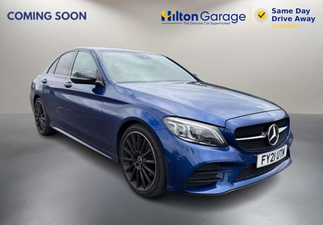 2021 21 MERCEDES-BENZ C-CLASS 2.0 C 220 AMG Line Night Edition Premium D Auto 4dr CLICK+COLLECT / HOME DELIVERY