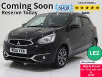 USED 2019 19 MITSUBISHI MIRAGE 1.2 4 Hatchback 5dr Petrol CVT Euro 6 (s/s) (79 ps) Auto - F/S/H - LEZ - BTooth