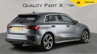 USED 2023 72 AUDI A3 1.0 TFSI 30 S line Sportback 5dr Petrol Manual Euro 6 (s/s) (110 ps) 1 OWNER, SATNAV, CAR PLAY