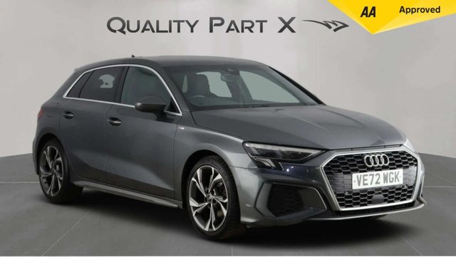 View our Audi A3 1.0 TFSI 30 S line Sportback 5dr Petrol Manual Euro 6 (s/s) (110 ps)