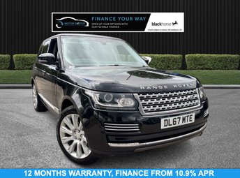 2017 LAND ROVER RANGE ROVER 3.0 TD V6 Vogue SE SUV 5dr Diesel Auto 4WD Euro 6 (s/s) (258 ps) &pound;21795.00