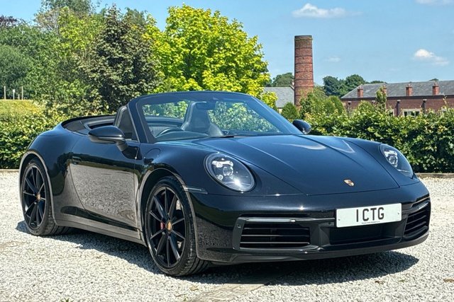 View our Porsche 911 3.0T 992 Carrera S Convertible 2dr Petrol PDK Euro 6 (s/s) (450 ps) &pound;4,366 Upgraded Extras, Reverse Camera, Sport Chrono Package, Sound Package Plus, Display Screen
