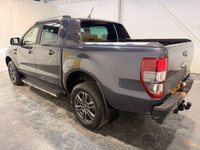 USED 2021 71 FORD RANGER 2.0 EcoBlue Wildtrak Pickup Double Cab 4dr Diesel Auto 4WD Euro 6 (s/s) (213 ps) Sat Nav-Leather-Cruise-DAB-Heated seats-Rear camera-Privacy-Alloys 1 OWNER FORD SERVICE HISTORY-A/C-ALLOY WHEELS-3 SEATS-CRUISE-DAB 4WD