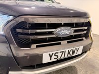 USED 2021 71 FORD RANGER 2.0 EcoBlue Wildtrak Pickup Double Cab 4dr Diesel Auto 4WD Euro 6 (s/s) (213 ps) Sat Nav-Leather-Cruise-DAB-Heated seats-Rear camera-Privacy-Alloys 1 OWNER FORD SERVICE HISTORY-A/C-ALLOY WHEELS-3 SEATS-CRUISE-DAB 4WD