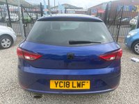 USED 2018 18 SEAT LEON 1.2 TSI SE Dynamic Technology Hatchback 5dr Petrol Manual Euro 6 (s/s) (110 ps) SAT NAV. LOW INSURANCE GROUP