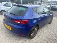 USED 2018 18 SEAT LEON 1.2 TSI SE Dynamic Technology Hatchback 5dr Petrol Manual Euro 6 (s/s) (110 ps) SAT NAV. LOW INSURANCE GROUP