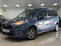 USED 2021 21 FORD GRAND TOURNEO CONNECT 1.5 EcoBlue Titanium MPV 5dr Diesel Manual Euro 6 (s/s) (120 ps) NO ADDED VAT ON THIS VAN + STUNNING GRAND TOURNEO IN BLUE!