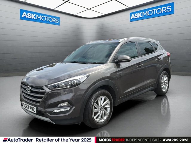 2017 67 HYUNDAI TUCSON 1.7 CRDi Blue Drive SE Nav SUV 5dr Diesel DCT Euro 6 (s/s) (141 ps) AUTOTRADER RETAILER OF THE YEAR
