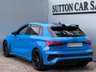 USED 2022 22 AUDI RS3 2.5 TFSI Carbon Black Sportback S Tronic quattro Euro 6 (s/s) 5dr TURBO BLUE/B & O SOUND/CARBON
