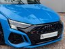 USED 2022 22 AUDI RS3 2.5 TFSI Carbon Black Sportback S Tronic quattro Euro 6 (s/s) 5dr TURBO BLUE/B & O SOUND/CARBON