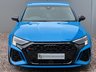 USED 2022 22 AUDI RS3 2.5 TFSI Carbon Black Sportback S Tronic quattro Euro 6 (s/s) 5dr TURBO BLUE/B & O SOUND/CARBON