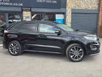 USED 2018 18 FORD EDGE 2.0 TDCi Sport SUV 5dr Diesel Powershift AWD Euro 6 (s/s) (210 ps) BLACK HEATED LEATHER SEATS ALLOYS