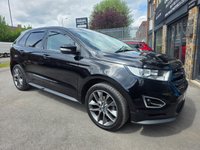 USED 2018 18 FORD EDGE 2.0 TDCi Sport SUV 5dr Diesel Powershift AWD Euro 6 (s/s) (210 ps) BLACK HEATED LEATHER SEATS ALLOYS