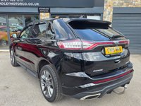USED 2018 18 FORD EDGE 2.0 TDCi Sport SUV 5dr Diesel Powershift AWD Euro 6 (s/s) (210 ps) BLACK HEATED LEATHER SEATS ALLOYS