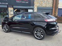 USED 2018 18 FORD EDGE 2.0 TDCi Sport SUV 5dr Diesel Powershift AWD Euro 6 (s/s) (210 ps) BLACK HEATED LEATHER SEATS ALLOYS