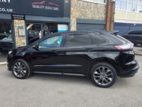USED 2018 18 FORD EDGE 2.0 TDCi Sport SUV 5dr Diesel Powershift AWD Euro 6 (s/s) (210 ps) BLACK HEATED LEATHER SEATS ALLOYS