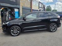 USED 2018 18 FORD EDGE 2.0 TDCi Sport SUV 5dr Diesel Powershift AWD Euro 6 (s/s) (210 ps) BLACK HEATED LEATHER SEATS ALLOYS