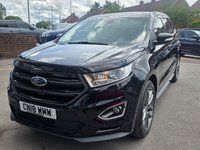 USED 2018 18 FORD EDGE 2.0 TDCi Sport SUV 5dr Diesel Powershift AWD Euro 6 (s/s) (210 ps) BLACK HEATED LEATHER SEATS ALLOYS