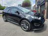 USED 2018 18 FORD EDGE 2.0 TDCi Sport SUV 5dr Diesel Powershift AWD Euro 6 (s/s) (210 ps) BLACK HEATED LEATHER SEATS ALLOYS