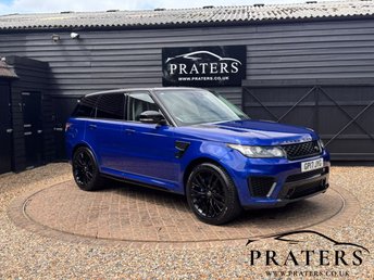 2017 LAND ROVER RANGE ROVER SPORT 5.0 V8 SVR SUV 5dr Petrol Auto 4WD Euro 6 (s/s) (550 ps) £29500.00