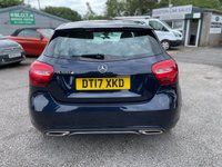 USED 2017 17 MERCEDES-BENZ A-CLASS 1.5 A180d Sport (Executive) Hatchback 5dr Diesel Manual Euro 6 (s/s) (109 ps) SAT NAV + HEATED LEATHER  SEATS + REVERSE CAMERA + RAC INC