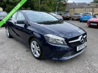 USED 2017 17 MERCEDES-BENZ A-CLASS 1.5 A180d Sport (Executive) Hatchback 5dr Diesel Manual Euro 6 (s/s) (109 ps) SAT NAV + HEATED LEATHER  SEATS + REVERSE CAMERA + RAC INC