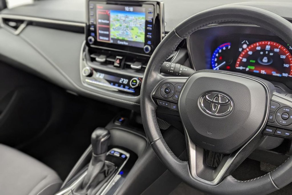 USED 2021 71 TOYOTA COROLLA 1.8 VVT-h GPF Icon Tech Touring Sports 5dr Petrol Hybrid CVT Euro 6 (s/s) (122 ps) Car Play, Heated Seats, Cruise