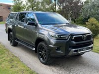 USED 2022 22 TOYOTA HI-LUX 2.8 D-4D Invincible X Pickup Double Cab 4dr Diesel Auto 4WD Euro 6 (s/s) (204 ps) TOYOTA HILUX INVINCIBLE X ONE OWNER FULL TOYOTA HISTORY -