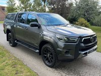 USED 2022 22 TOYOTA HI-LUX 2.8 D-4D Invincible X Pickup Double Cab 4dr Diesel Auto 4WD Euro 6 (s/s) (204 ps) TOYOTA HILUX INVINCIBLE X ONE OWNER FULL TOYOTA HISTORY -