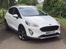 USED 2020 69 FORD FIESTA 1.0T EcoBoost GPF Active X Hatchback 5dr Petrol Manual Euro 6 (s/s) (100 ps) REVERSING CAM-HEATED SEATS-SAT NAV-CRUISE CTRL-X2 KEYS