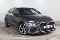 USED 2021 21 AUDI A3 1.0 TFSI 30 S line Sportback S Tronic Euro 6 (s/s) 5dr Parking Sensor, Drive Assist,