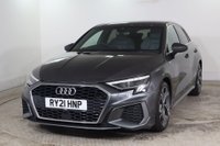 USED 2021 21 AUDI A3 1.0 TFSI 30 S line Sportback S Tronic Euro 6 (s/s) 5dr Parking Sensor, Drive Assist,