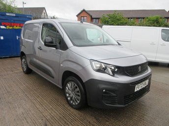2022 PEUGEOT PARTNER 1.5 BlueHDi 1000 Professional Premium Standard SWB Euro 6 Low Mileage, Finance Available &pound;10990.00